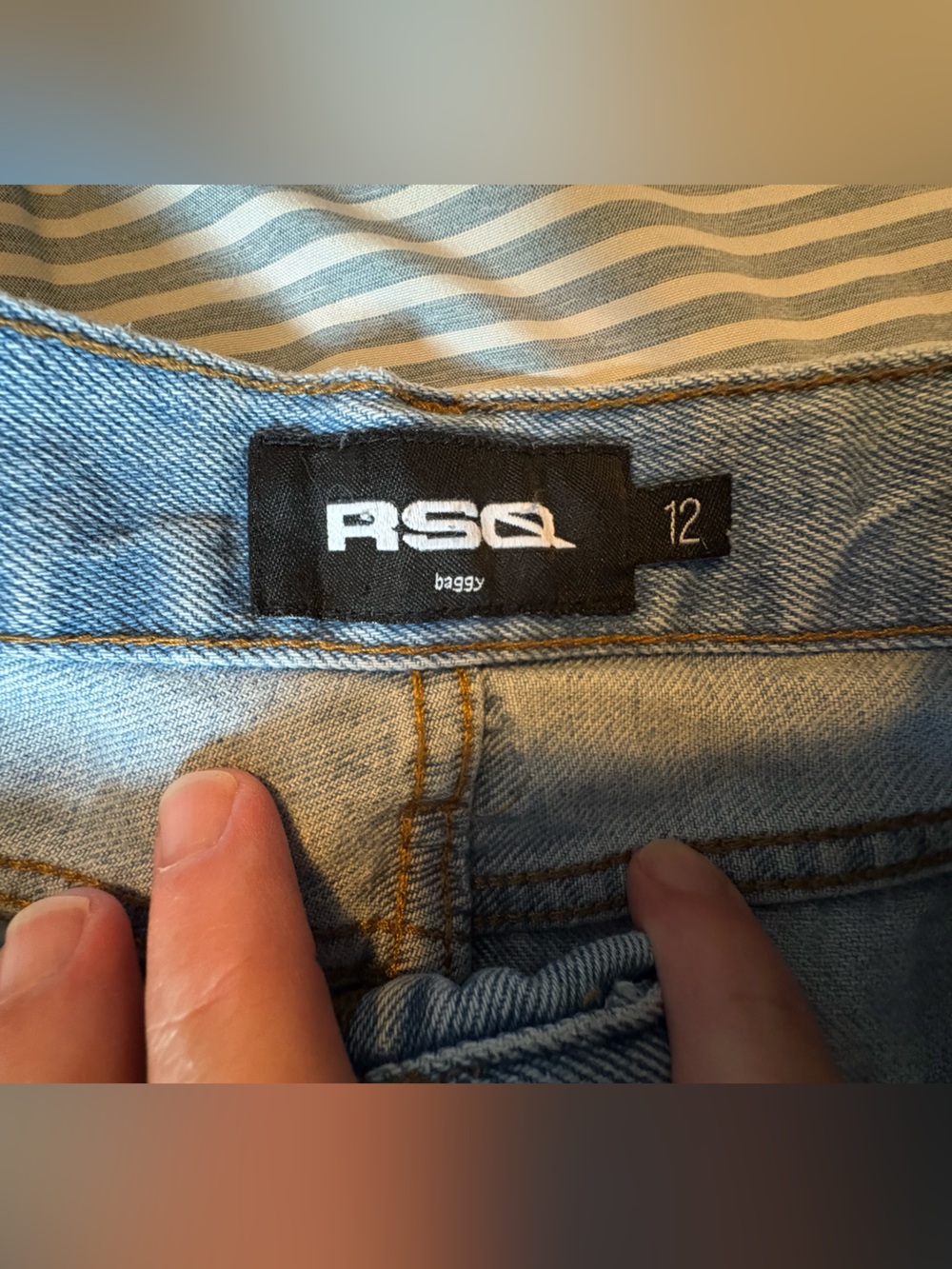 Boys RSQ Light Blue Denim Jeans